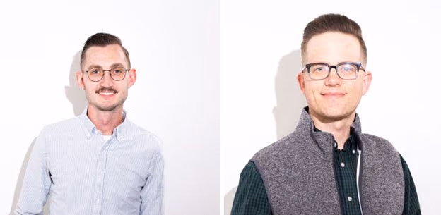Left: Dustin Myers, Right: Jeremy Wells